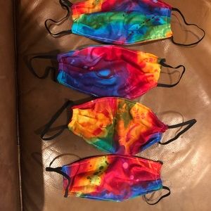Tie dye masks